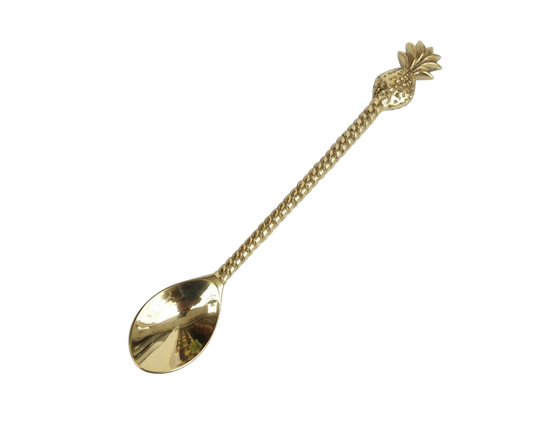Pineapple Traders - Brass Cocktail Spoons
