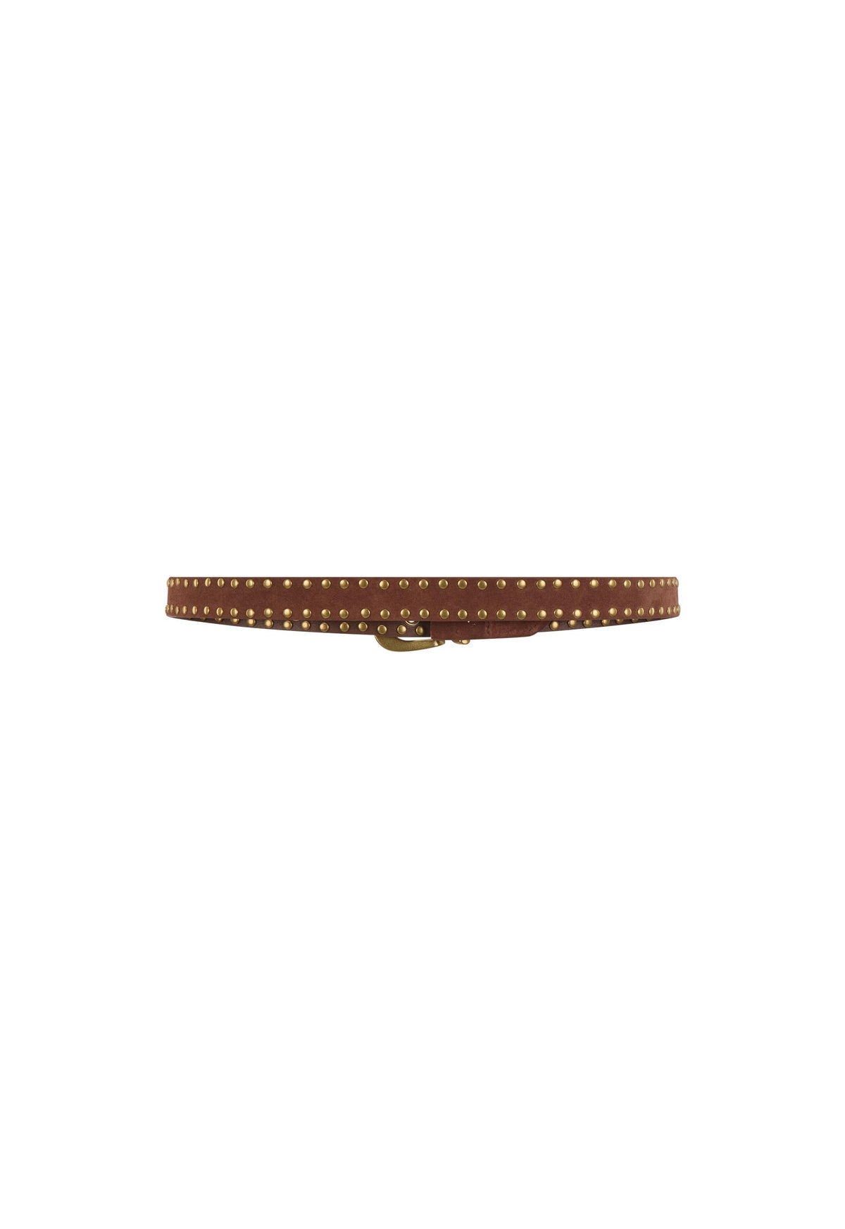 Spell - Tempest Studded Suede Belt - Tan