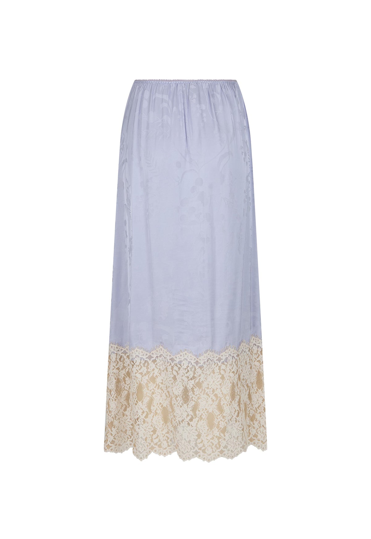 Spell - Viola Lace Trim Midi Skirt - Lagoon