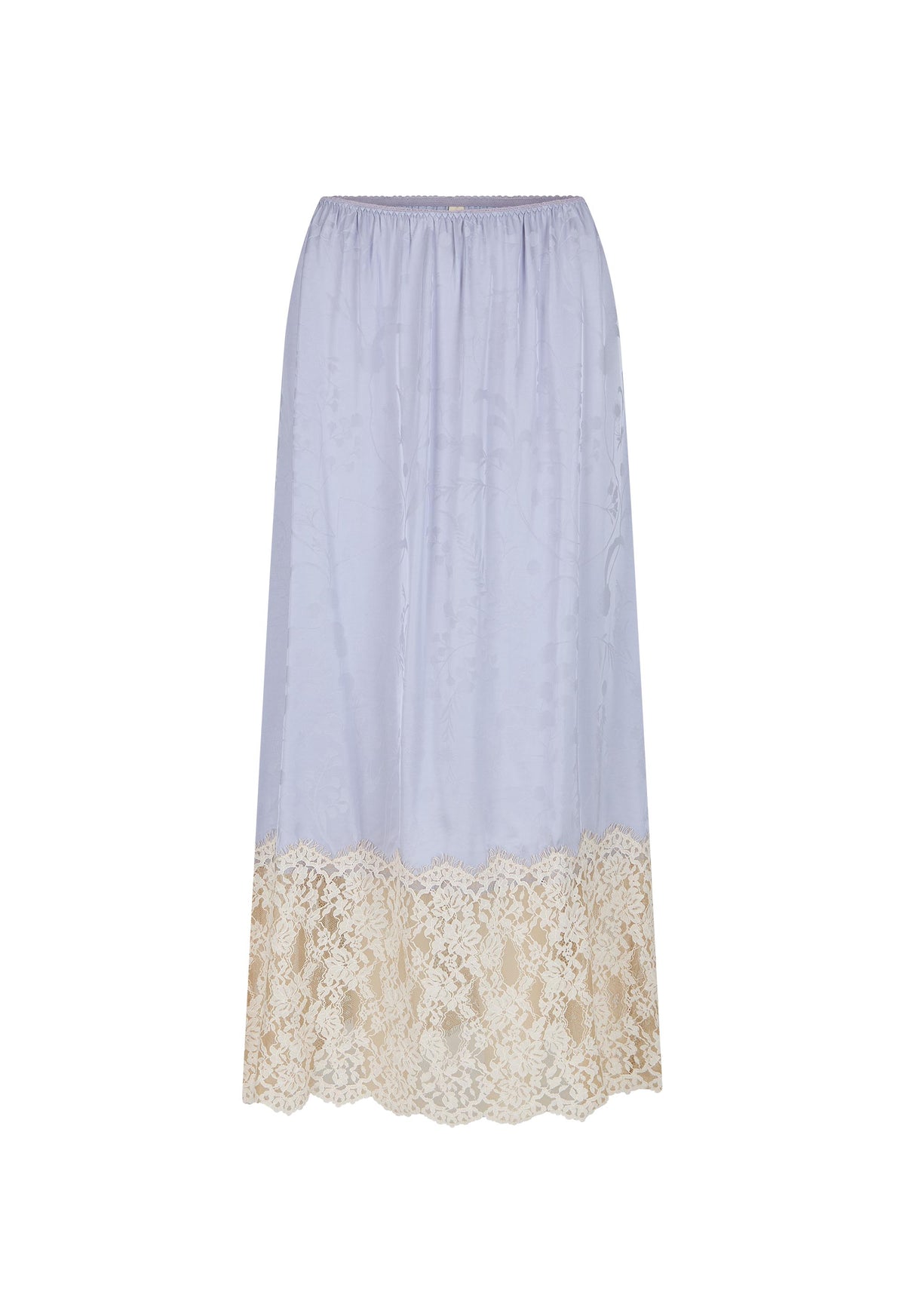 Spell - Viola Lace Trim Midi Skirt - Lagoon