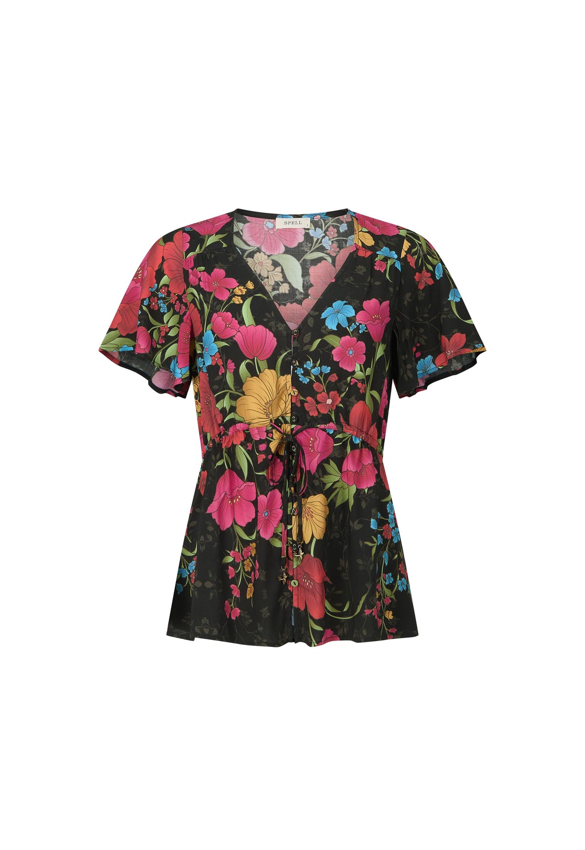 Spell - Isola Blouse - Midnight Bloom