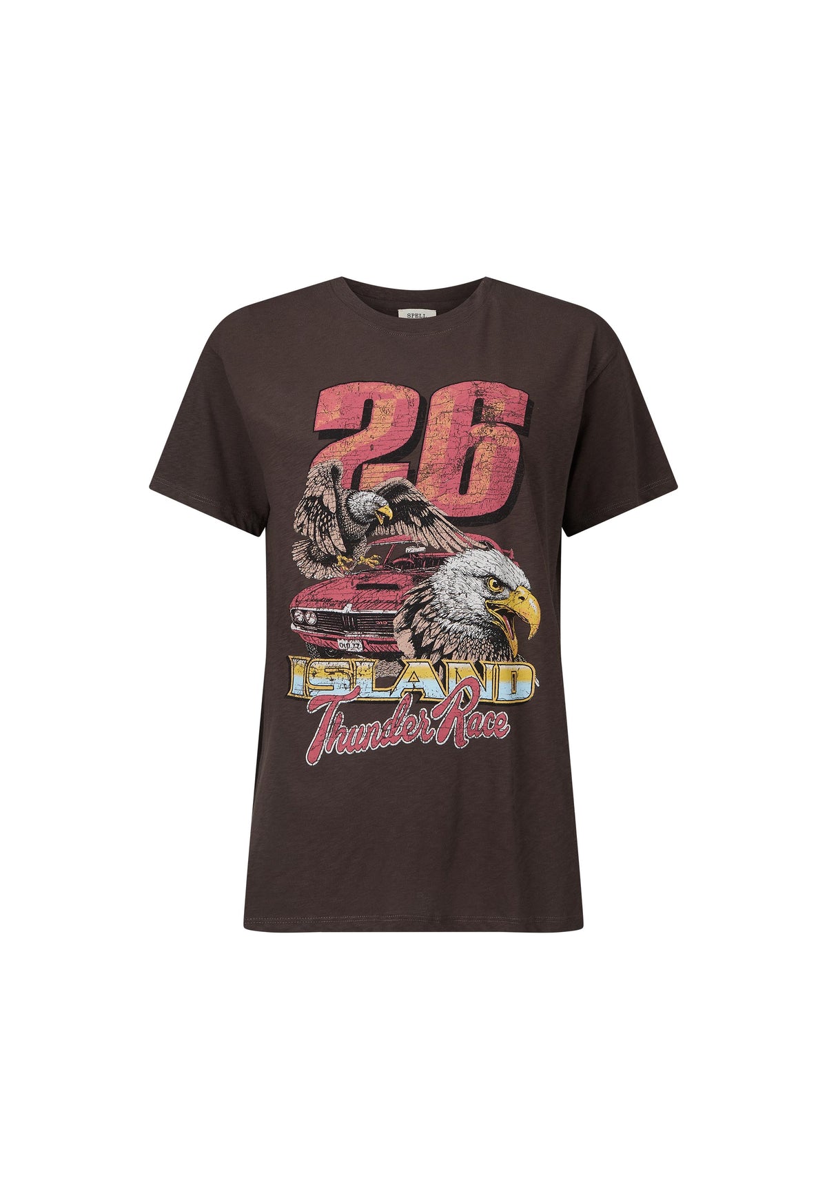 Spell - Island Thunder Tee - Charcoal