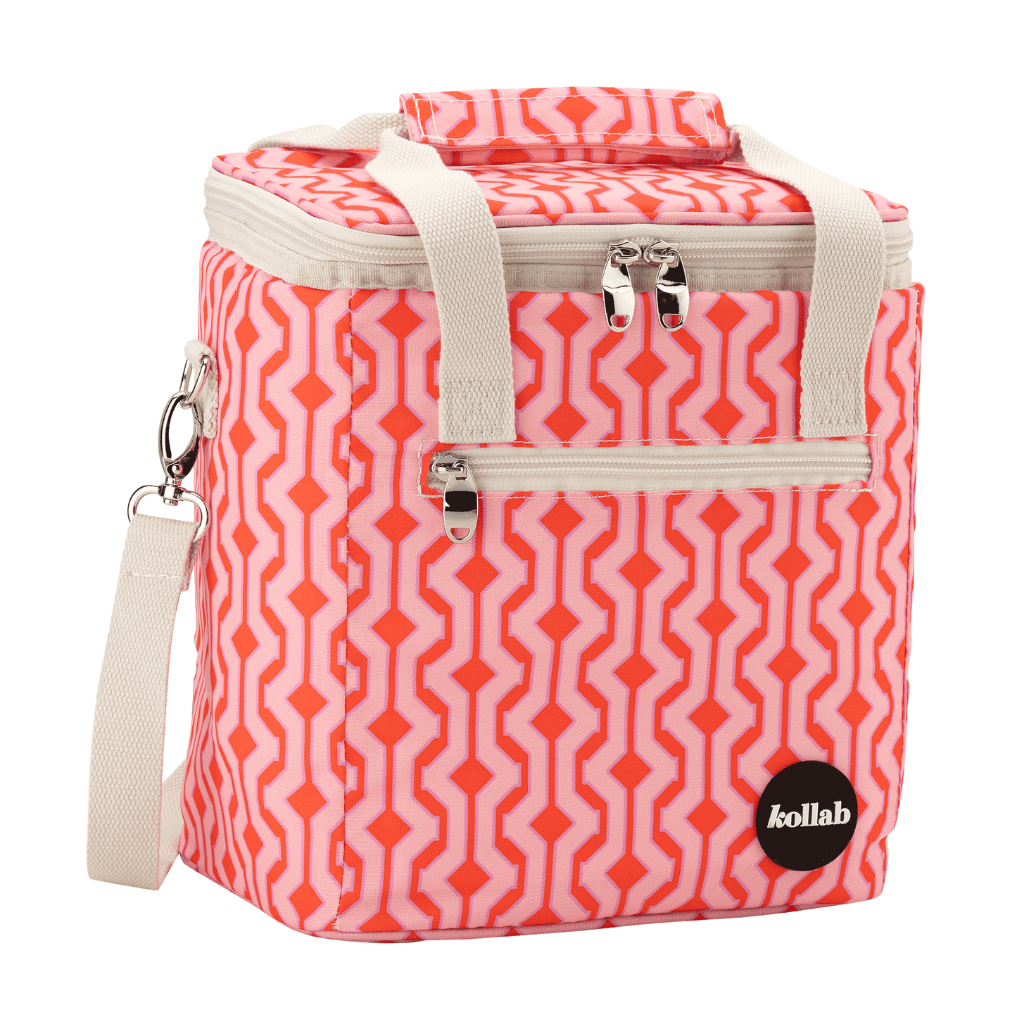 Kollab - Mini Cooler - Cherry Zig Zag
