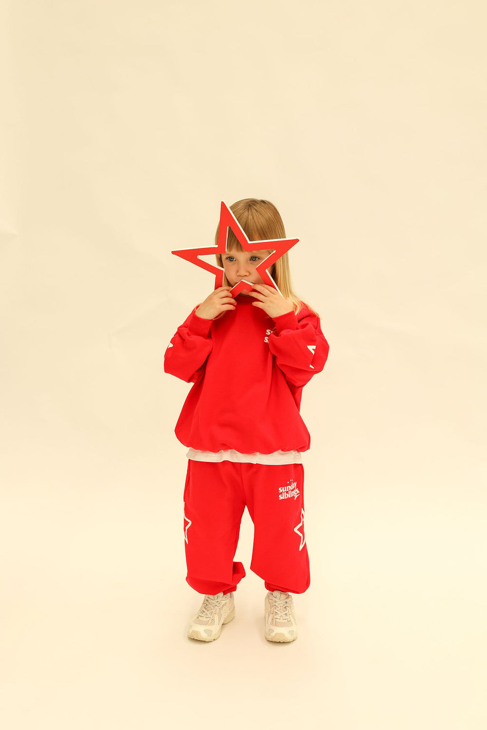 Sunday Siblings - Siblings Set - Red Trackpants