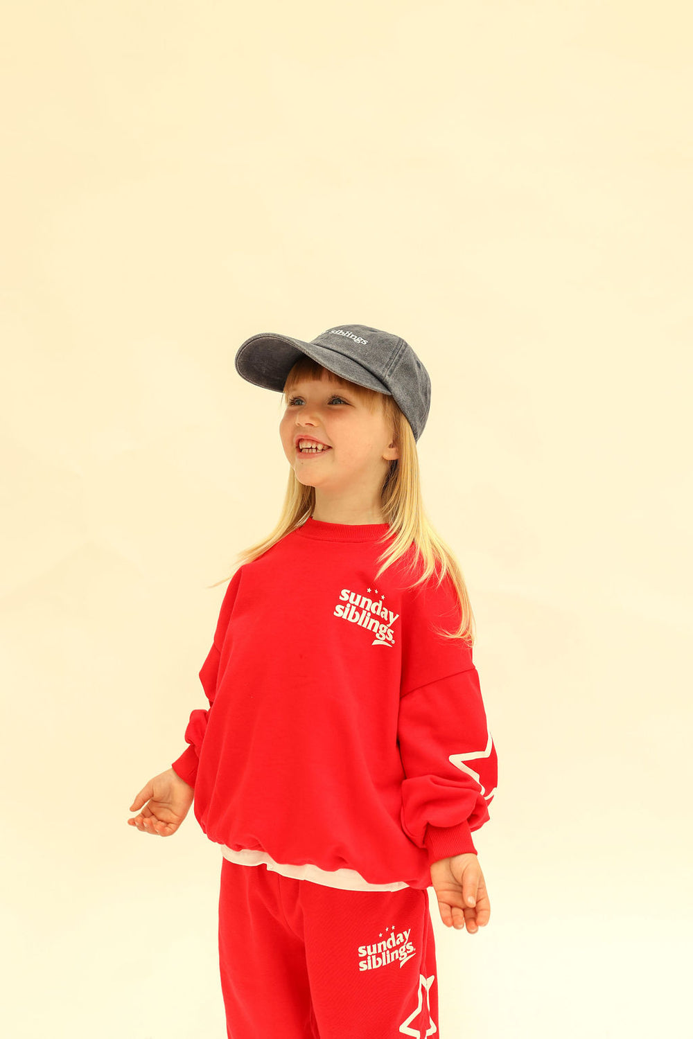 Sunday Siblings - Siblings Set - Red Sweater