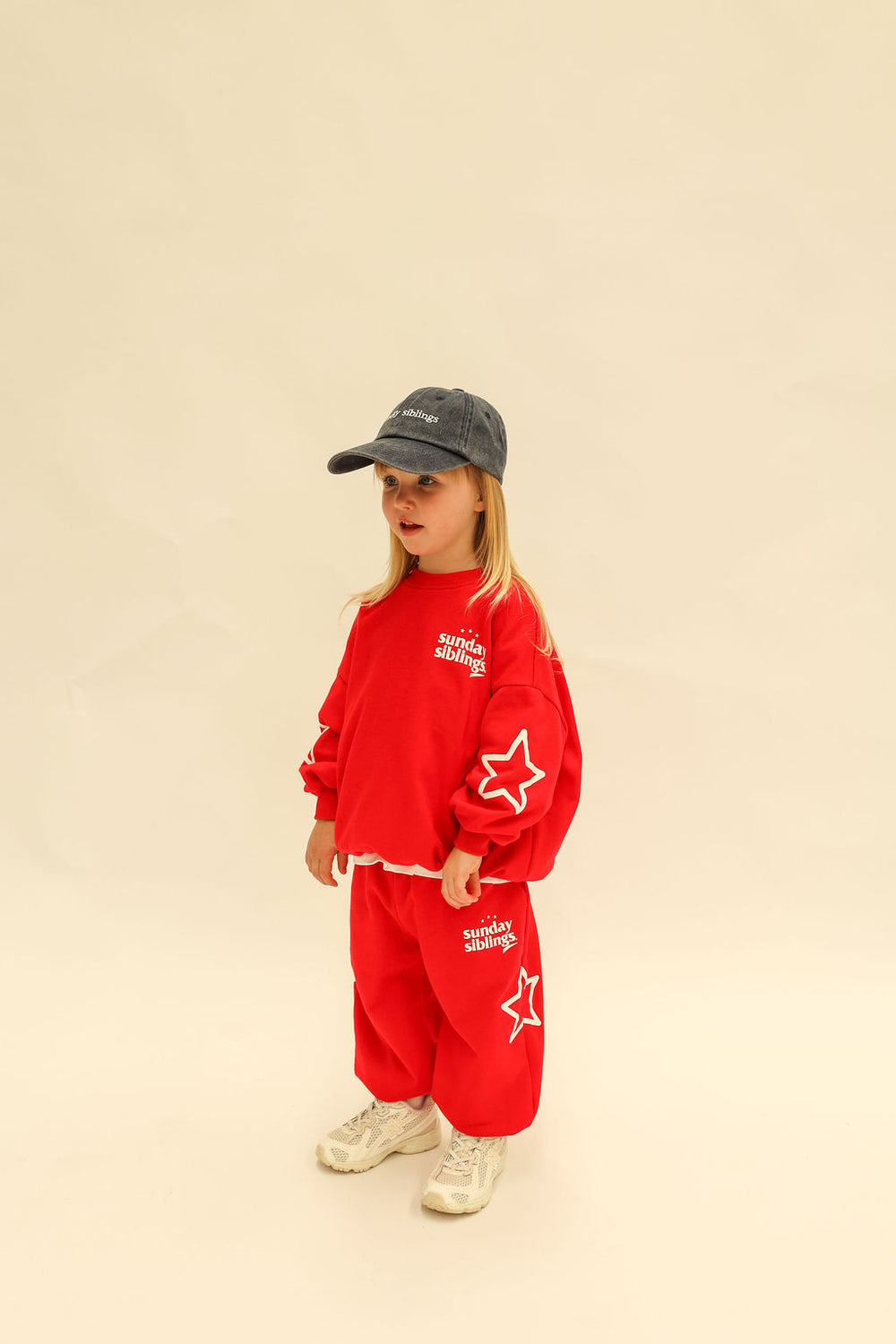 Sunday Siblings - Siblings Set - Red Trackpants
