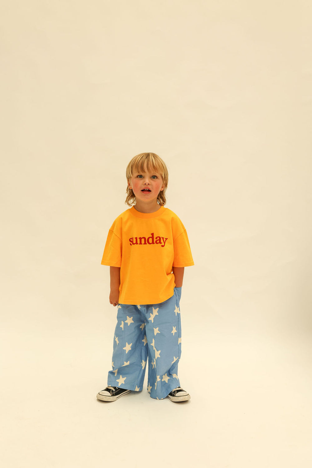Sunday Siblings - Sunday Tee - Yellow