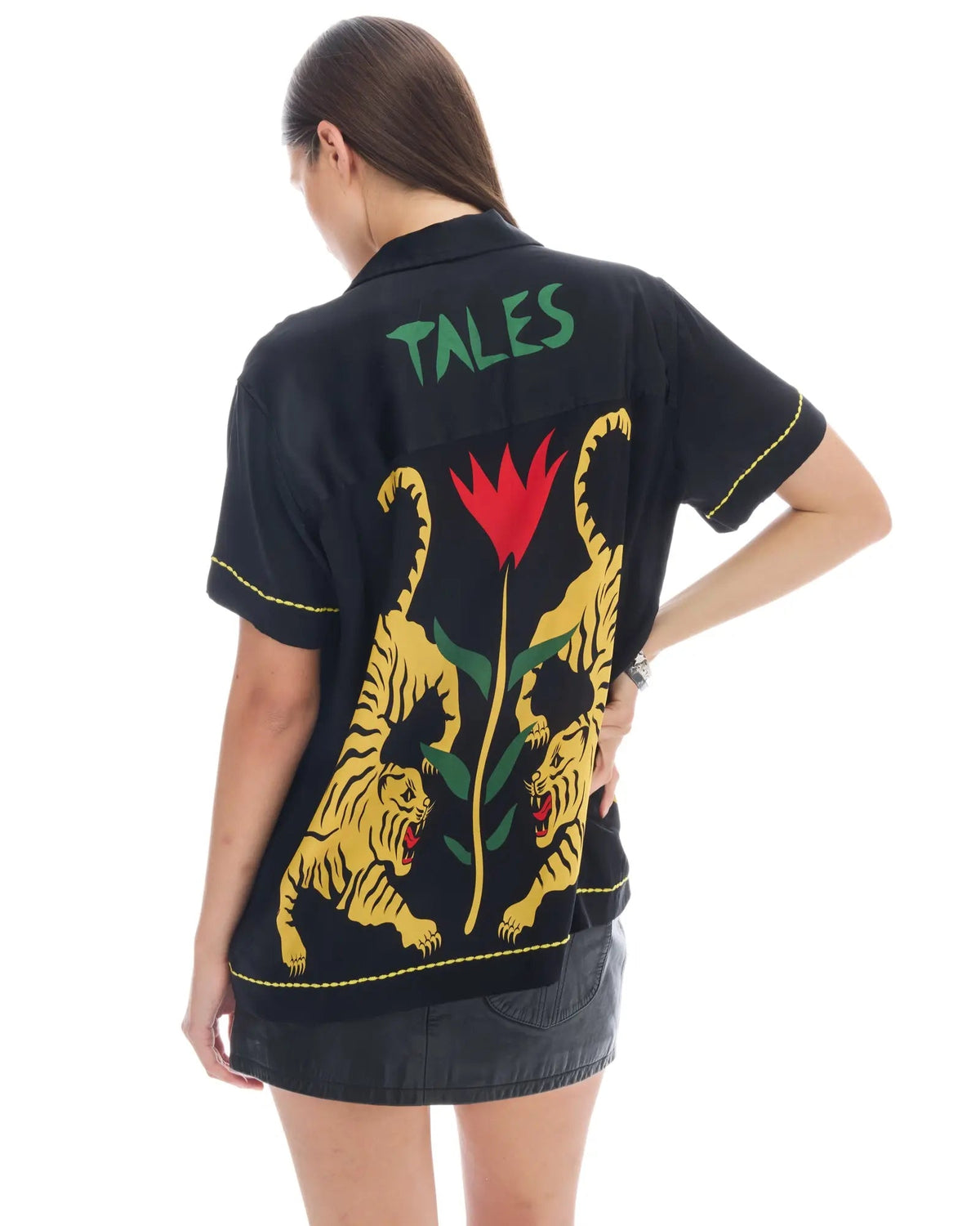 The Tales - Crouching Tiger Silk Shirt