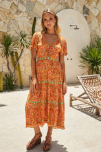 Load image into Gallery viewer, Nine Lives Bazaar - Holiday Midi Dress - Summertime
