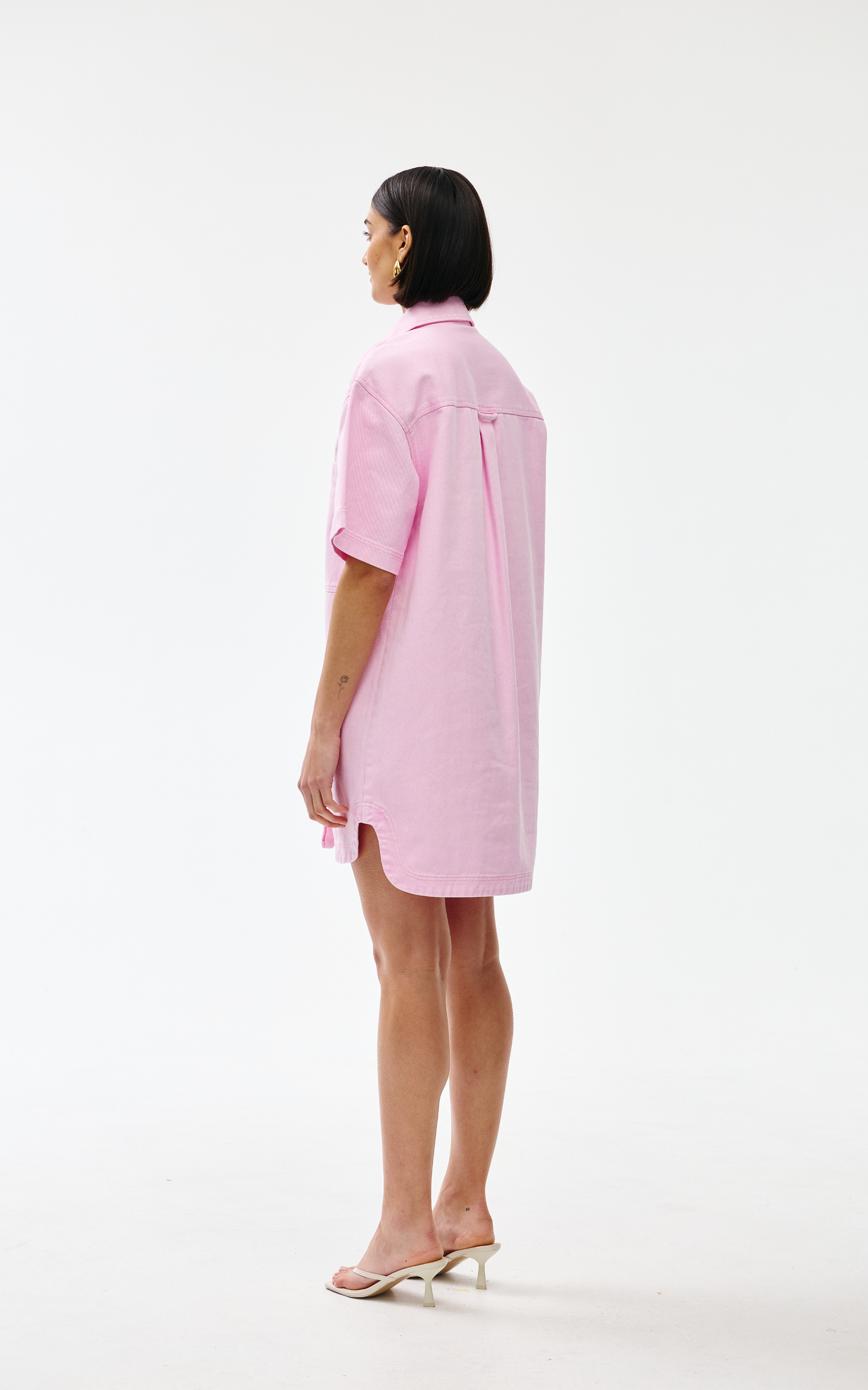 Kinney - Freya Dress - Blush Wash Denim