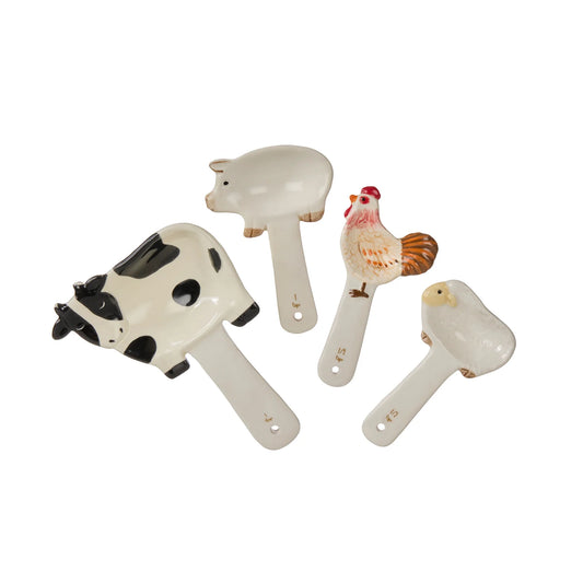 Davis & Waddell - Homestead Farm Animals Measuring Spoon Set