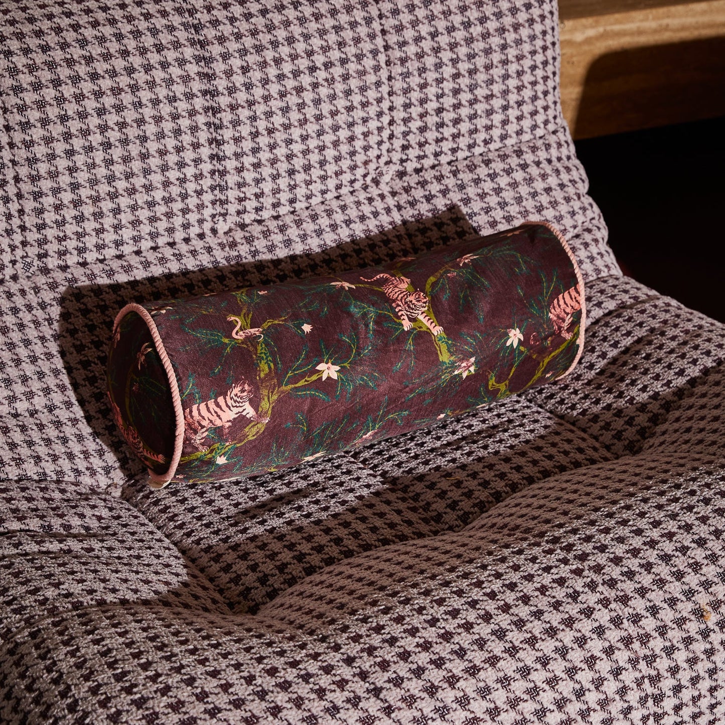 Sage X Clare - Andrea Bolster Cushion - Rosewood
