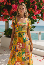 Load image into Gallery viewer, Nine Lives Bazaar - Callie Midi Dress - Vivid
