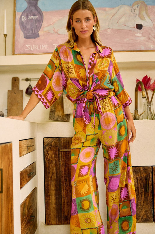 Nine Lives Bazaar - Sunday Pants - Sundowner