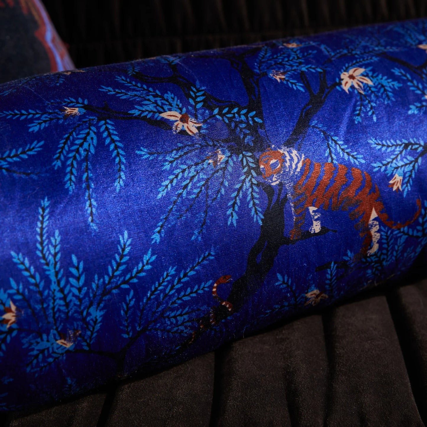 Sage X Clare - Andrea Bolster Cushion - Ultramarine