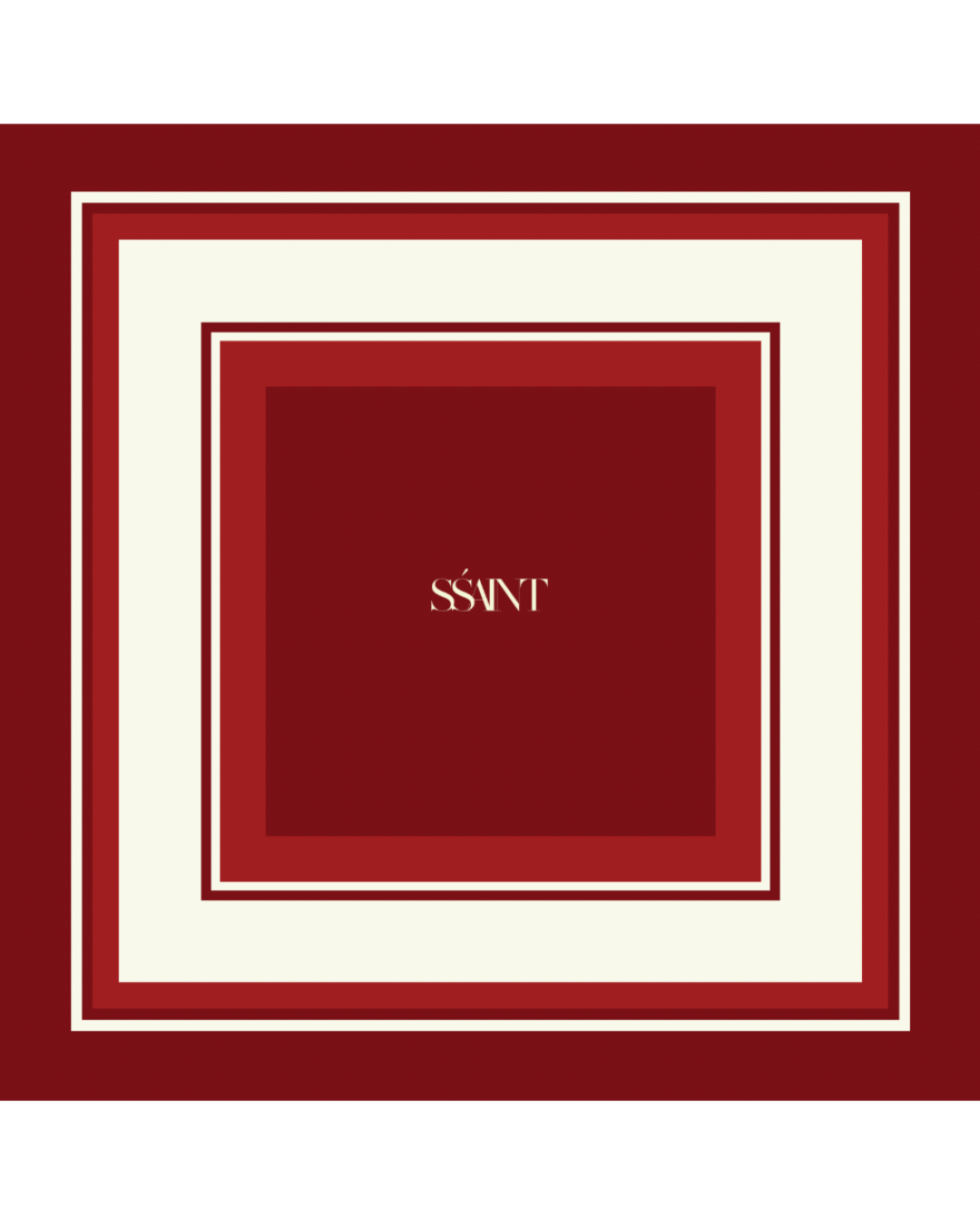 Ssaint Apparel - Red Print Head Scarf