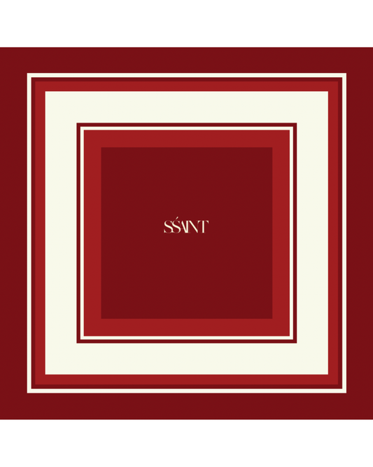 Ssaint Apparel - Red Print Head Scarf
