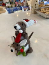 Load image into Gallery viewer, CTC - Roo &amp; Joey Hanging Felt Decoration
