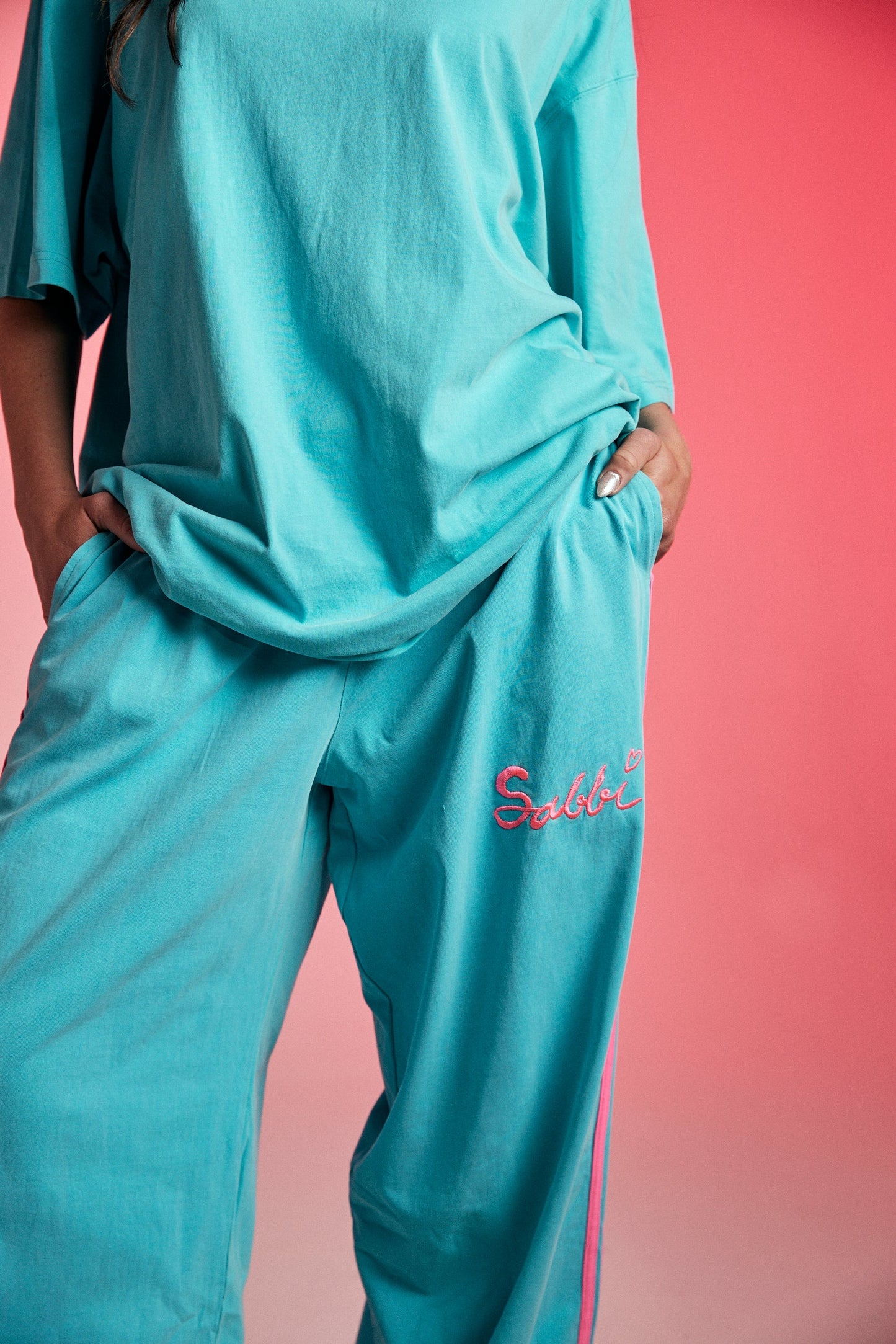Sabbi - The Fluro Chido Pants - Fluro Blue