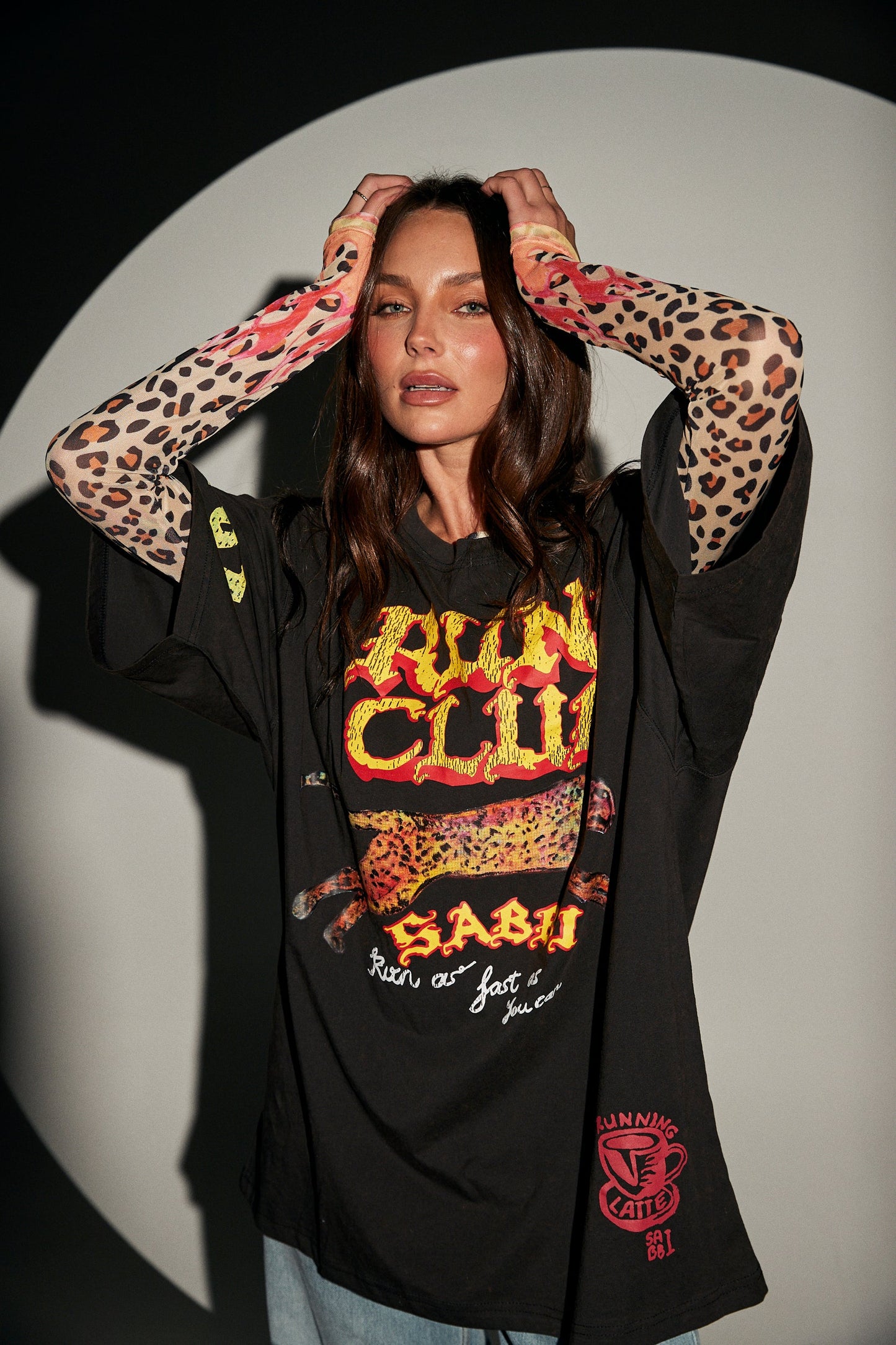 Sabbi - The Run Club Tee - Black