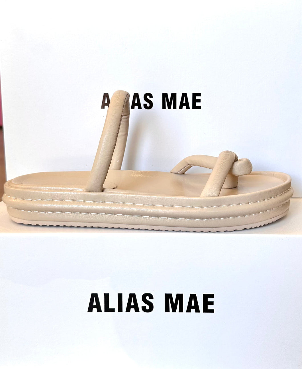 Alias Mae - Shelby - Cream Leather