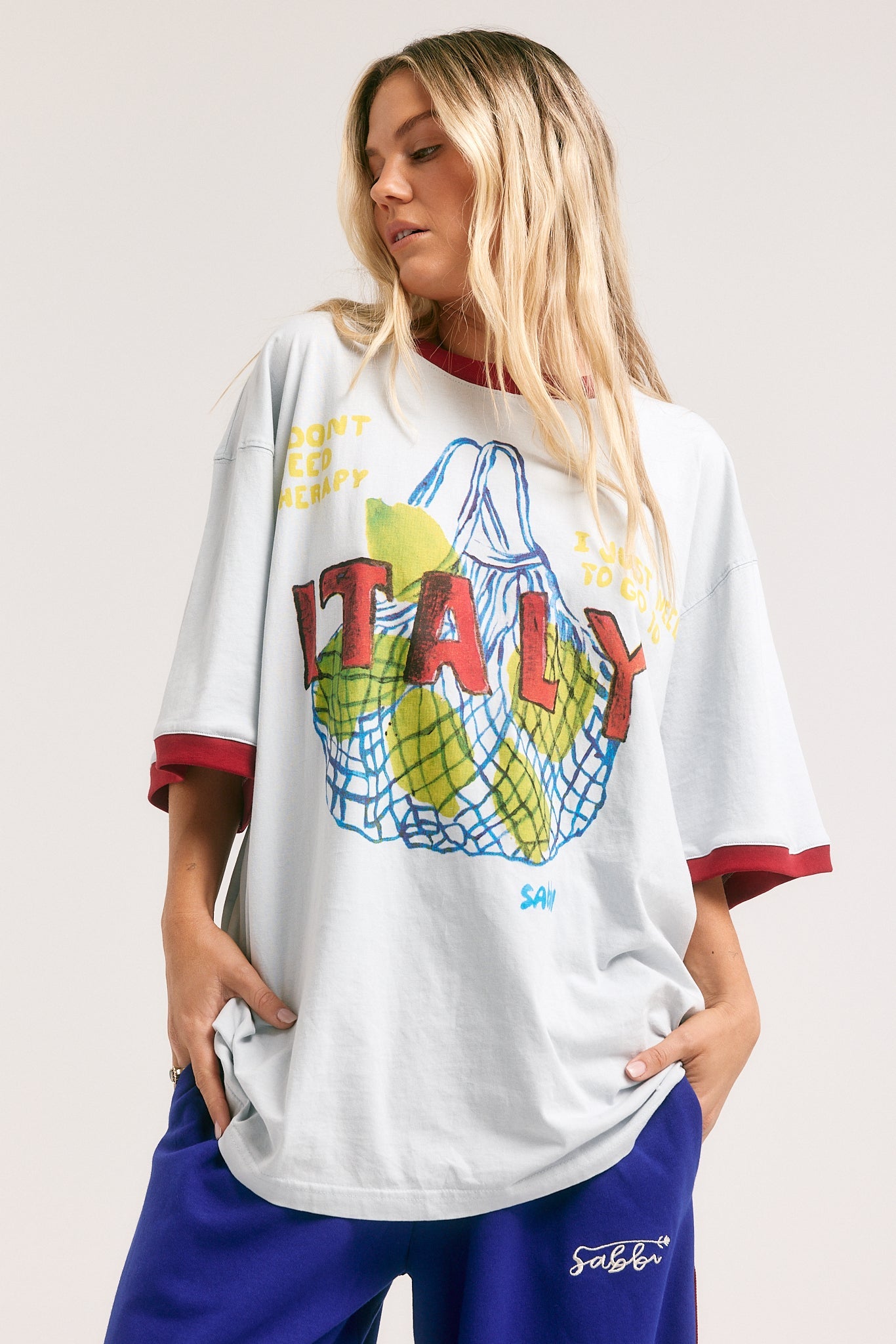 Sabbi - The Very Oversized Italy Tee