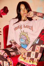 Load image into Gallery viewer, Sabbi - The Very Oversized Lady Luck Tee - Pink

