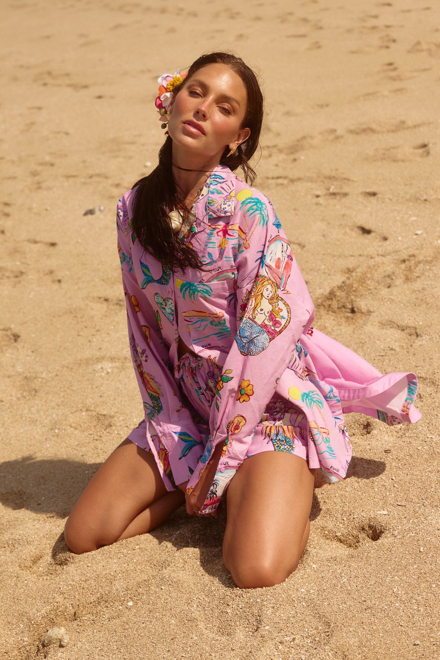 Sabbi - The Altos Short - You're Beautiful - Pink