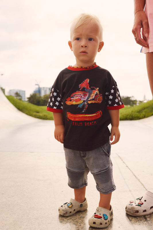 Sabbi - The Sigma Kids Tee - Black