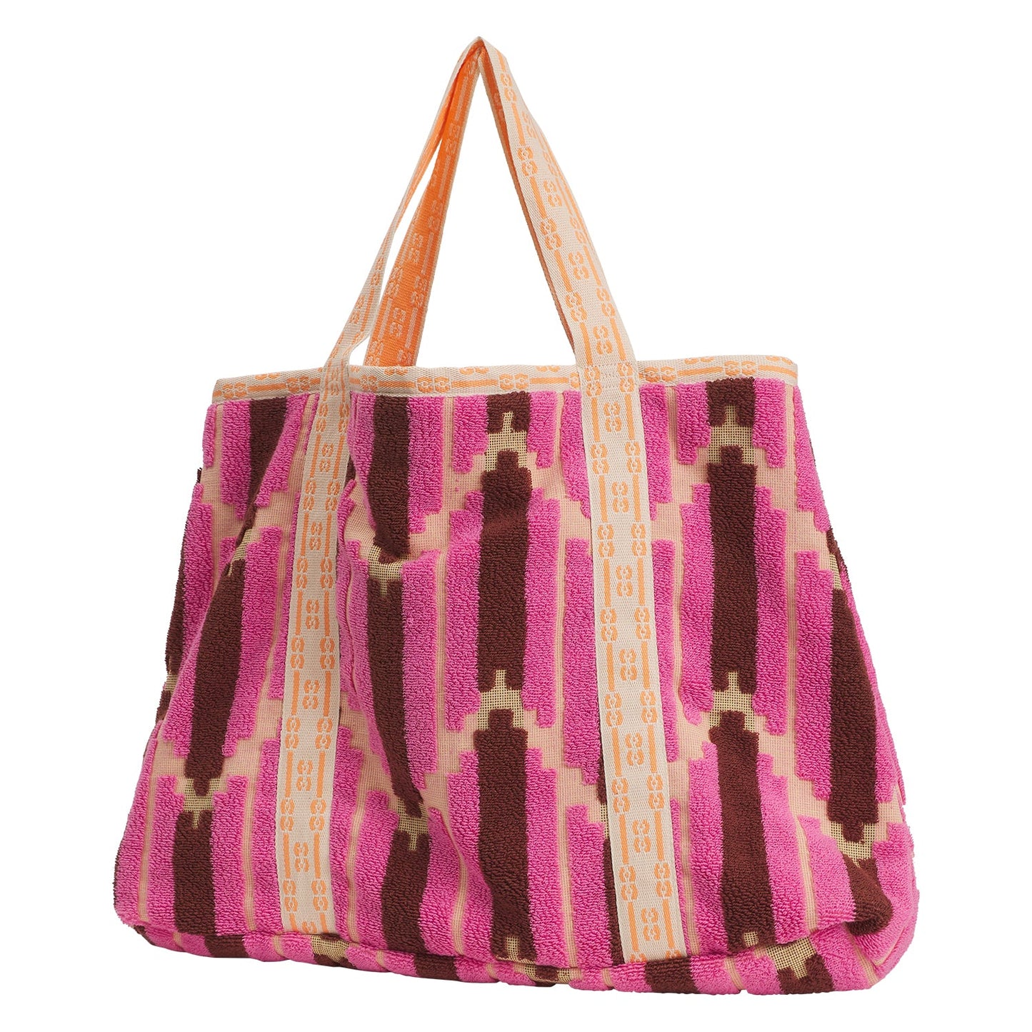 Sage X Clare - Nisha Terry Tote Bag - Rosewater