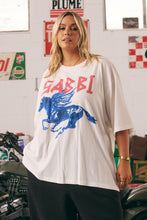 Load image into Gallery viewer, Sabbi - The Very Oversized Rhinestone Tee - Marshmallow
