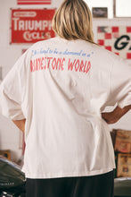 Load image into Gallery viewer, Sabbi - The Very Oversized Rhinestone Tee - Marshmallow
