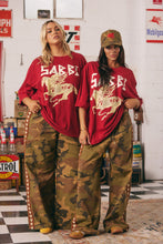 Load image into Gallery viewer, Sabbi - The Very Oversized Rhinestone Tee - Red

