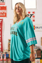 Load image into Gallery viewer, Sabbi - The Very Oversized Born Original Tee - Teal
