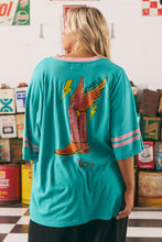 Load image into Gallery viewer, Sabbi - The Very Oversized Born Original Tee - Teal
