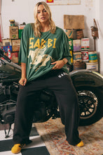 Load image into Gallery viewer, Sabbi - The Very Oversized Rhinestone Tee - Green
