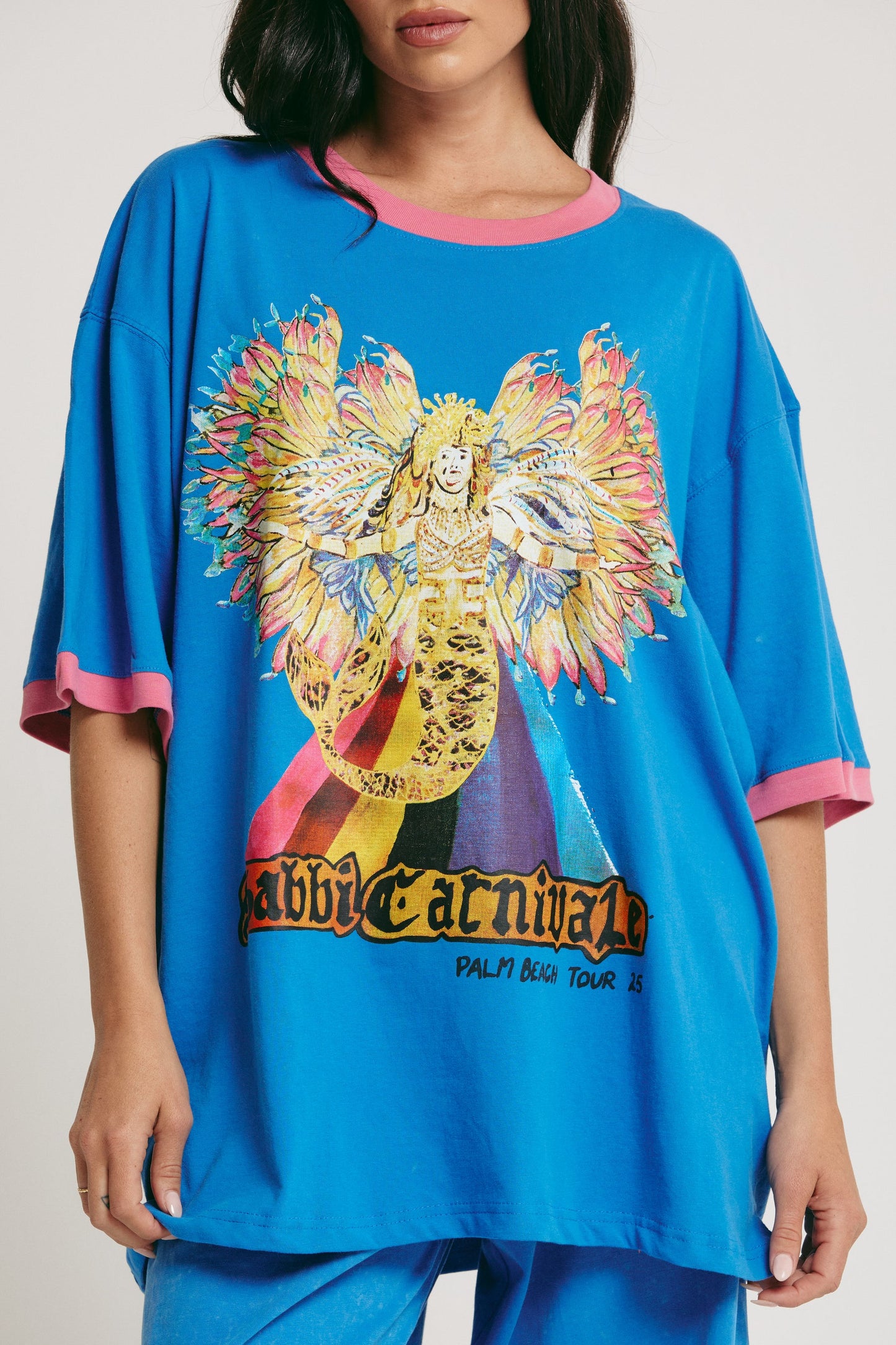 Sabbi - The Very Oversized Carnivale Tee - Blue