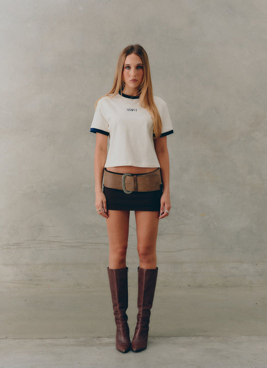 SSAINT Apparel - Ssaint Logo Baby Tee - Cream