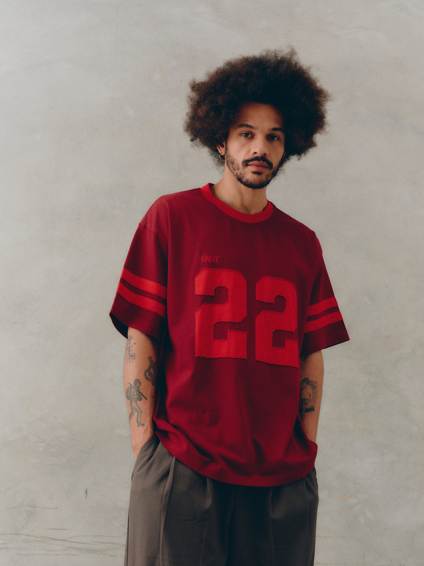 SSAINT Apparel - 22 Motion Tee - Cherry / Red