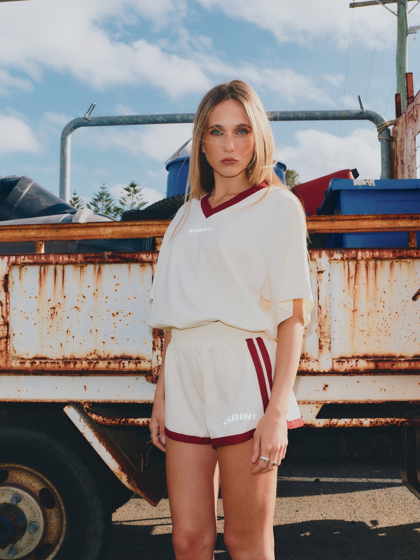 SSAINT Apparel - Reflective V Shorts - Butter