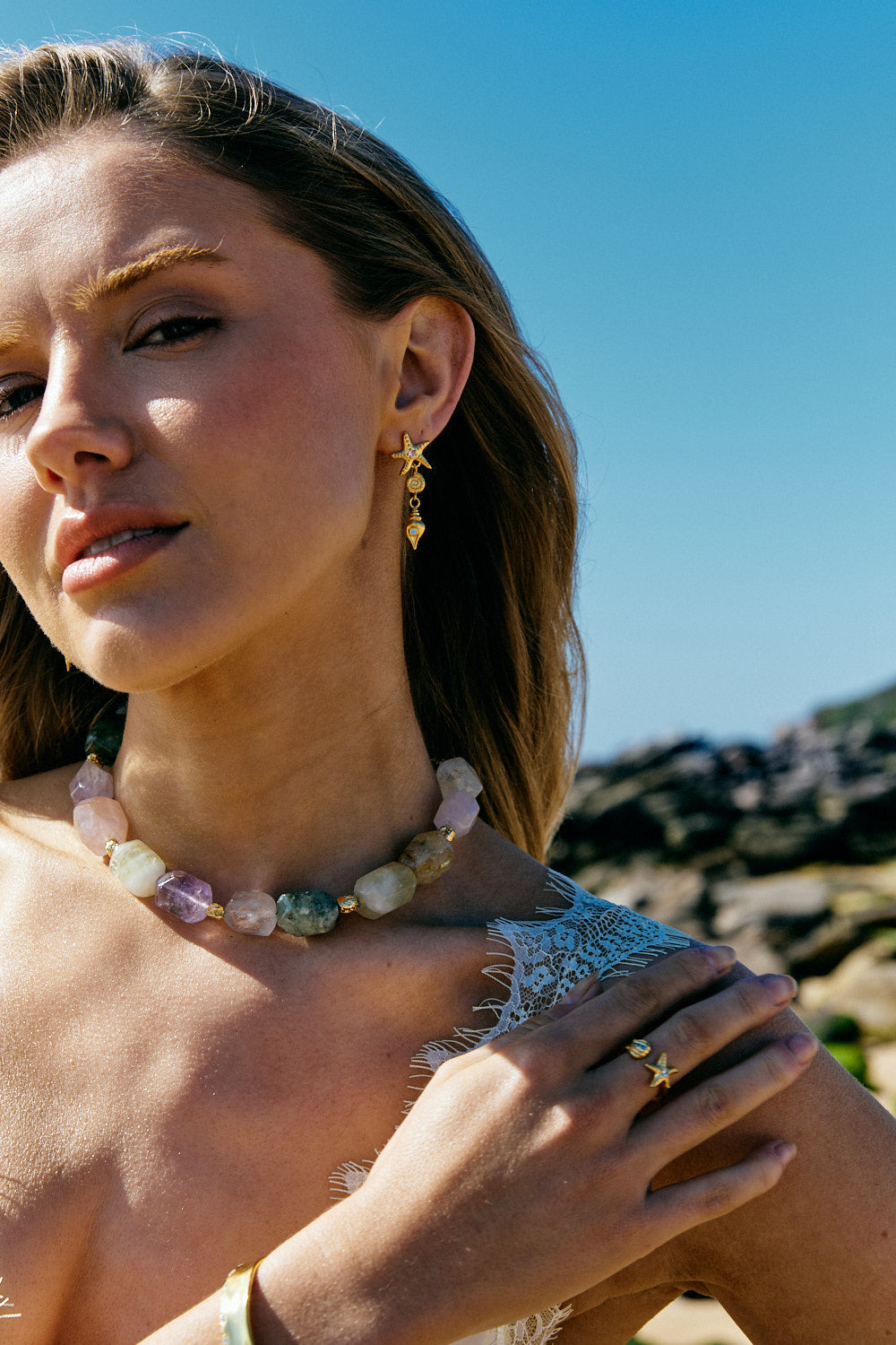 Indigo & Wolfe - Corfu Earrings