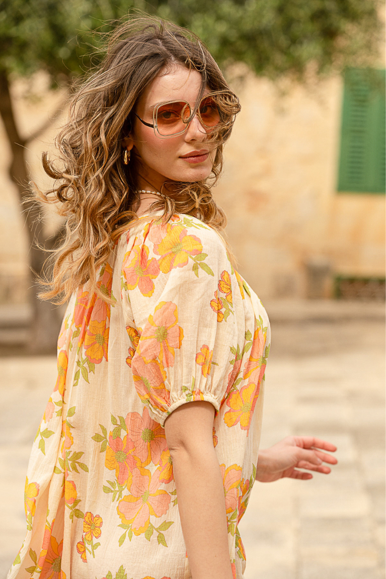 Marigold Mustang - Juliette Smock Dress