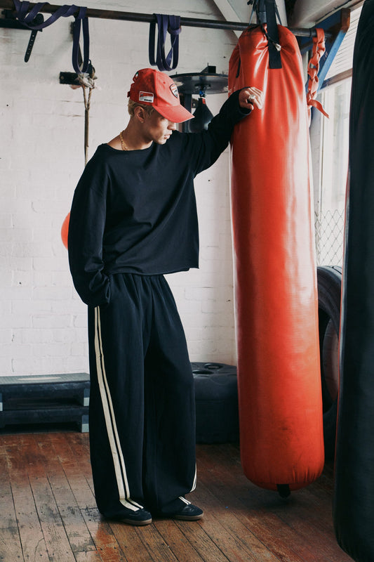 SSAINT - THE VICTORY LONG SLEEVE - BLACK