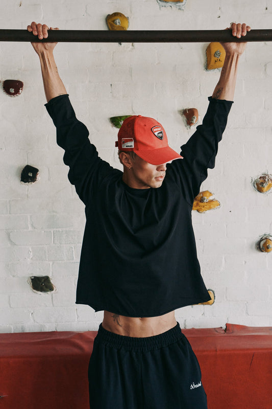 SSAINT - THE VICTORY LONG SLEEVE - BLACK