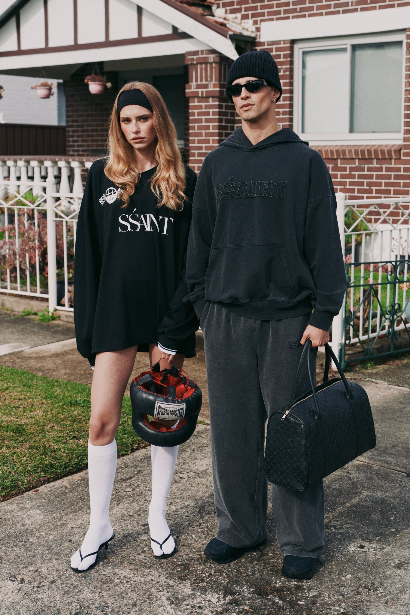 Ssaint - POLO - BLACK