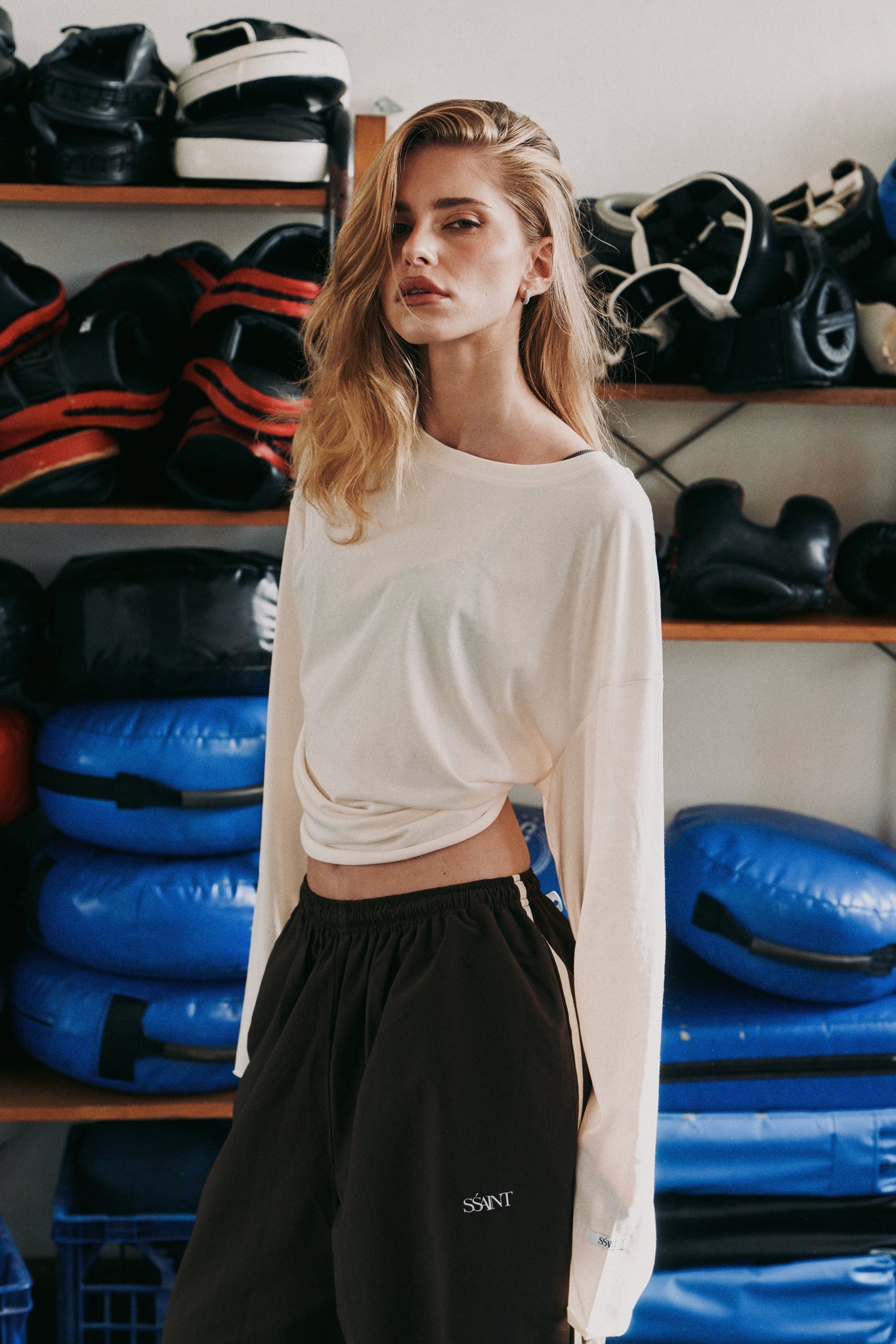SSAINT - THE VICTORY LONG SLEEVE - CREAM
