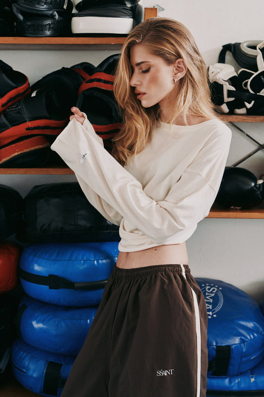 SSAINT - THE VICTORY LONG SLEEVE - CREAM