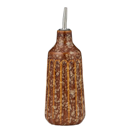 CTC - Studio Ceramic Oil Bottle - Cocoa