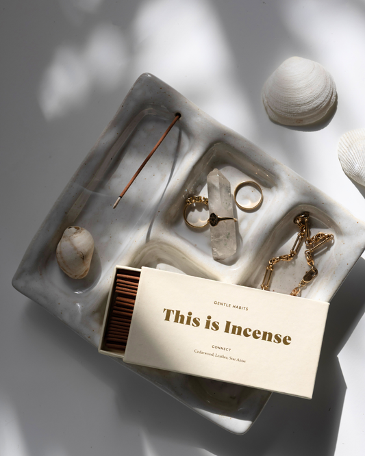 Gentle Habits - Incense Platter