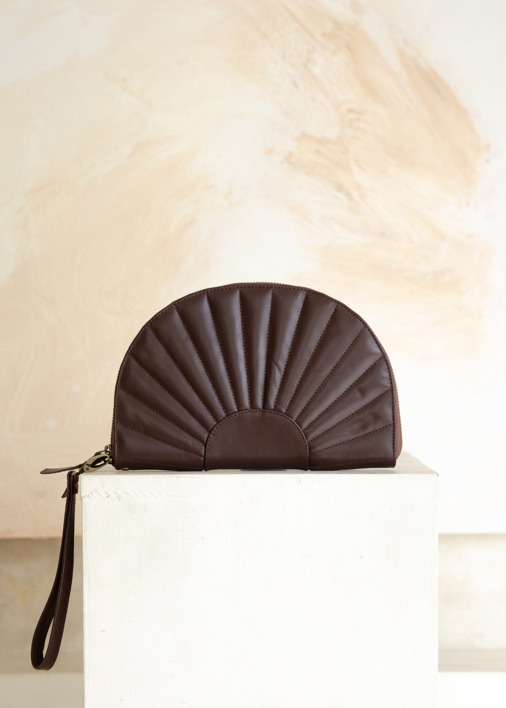 Hobo and Hatch - Soleil Clutch - Chocolate